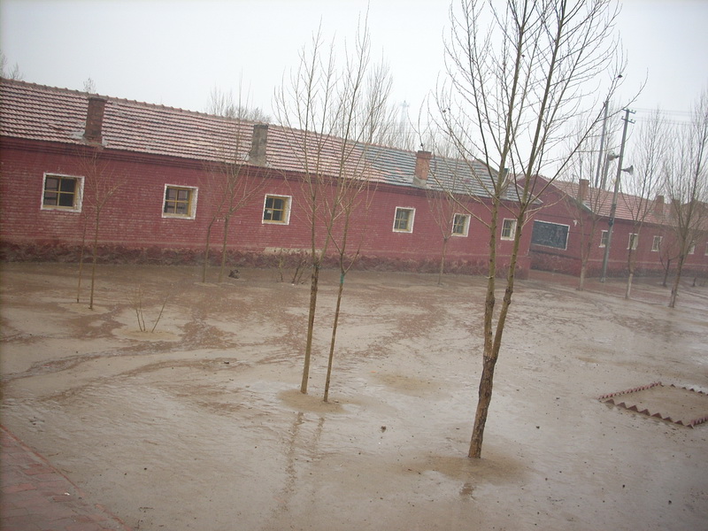雨后校园