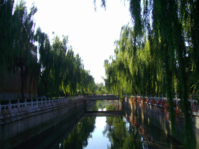 “护校河”. “护校河”